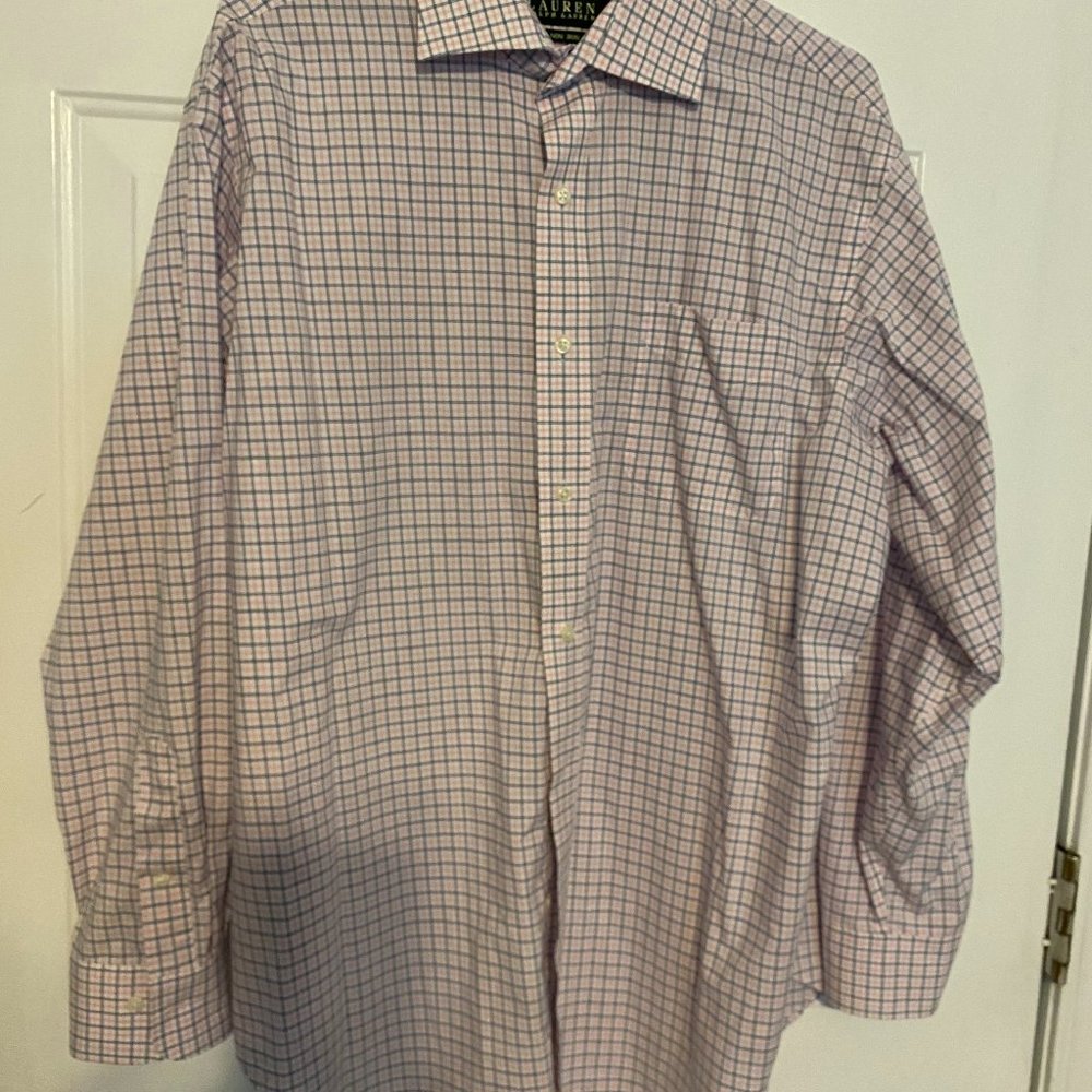 Ralph Lauren, 17 34/35, Tan check